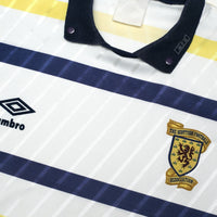 1988/91 Scotland Vintage Umbro Away Football Shirt (XL) Italia 90 World Cup