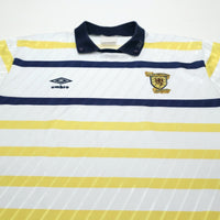 1988/91 Scotland Vintage Umbro Away Football Shirt (XL) Italia 90 World Cup