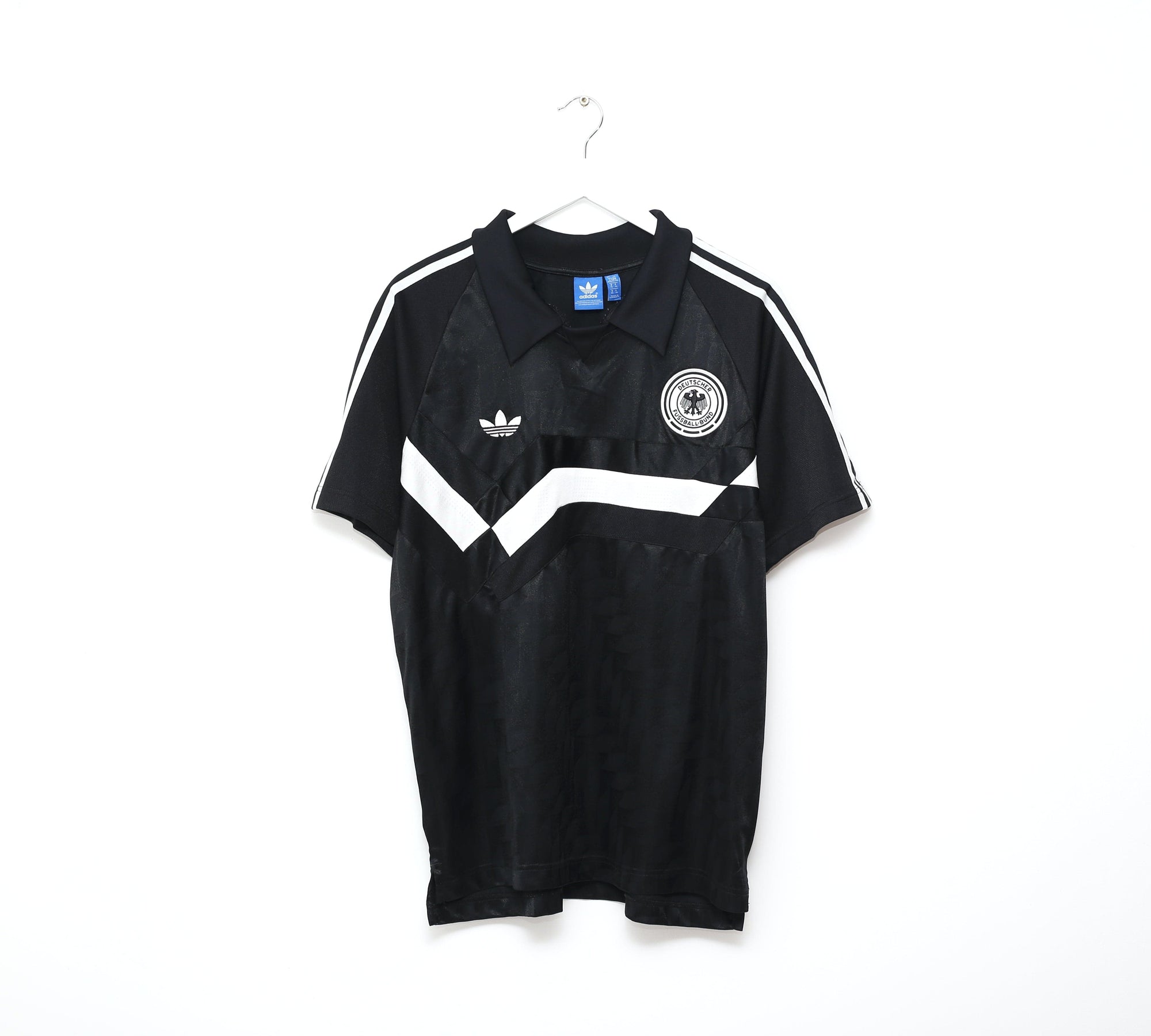 1988/91 WEST GERMANY Italia 90 Retro adidas Originals Football Shirt (L/XL)