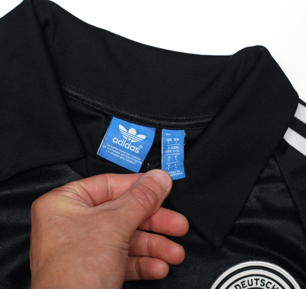 1988/91 WEST GERMANY Italia 90 Retro adidas Originals Football Shirt (M/L)