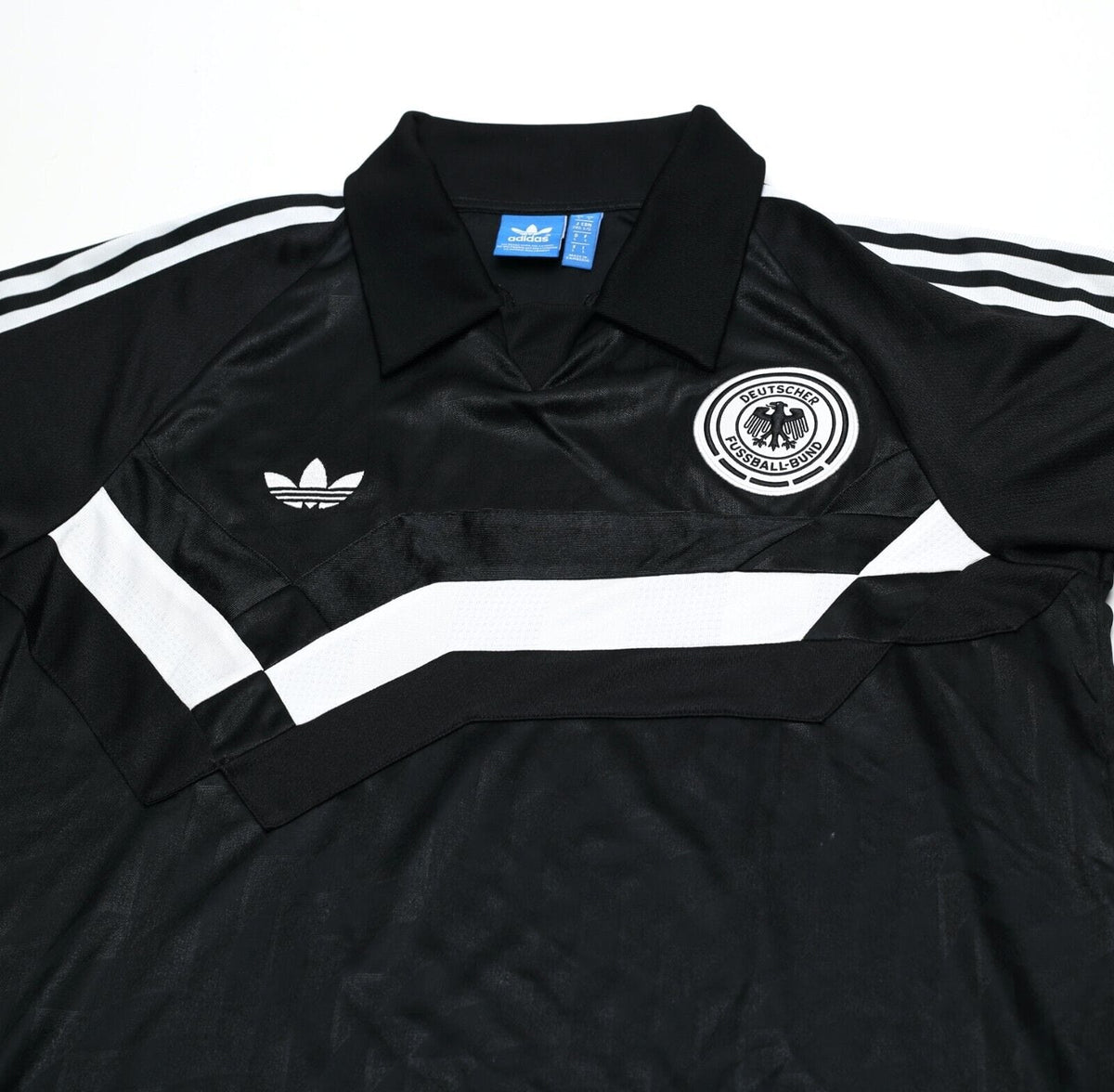 1988/90 GERMANY Vintage adidas Cotton Football Training Tee Shirt