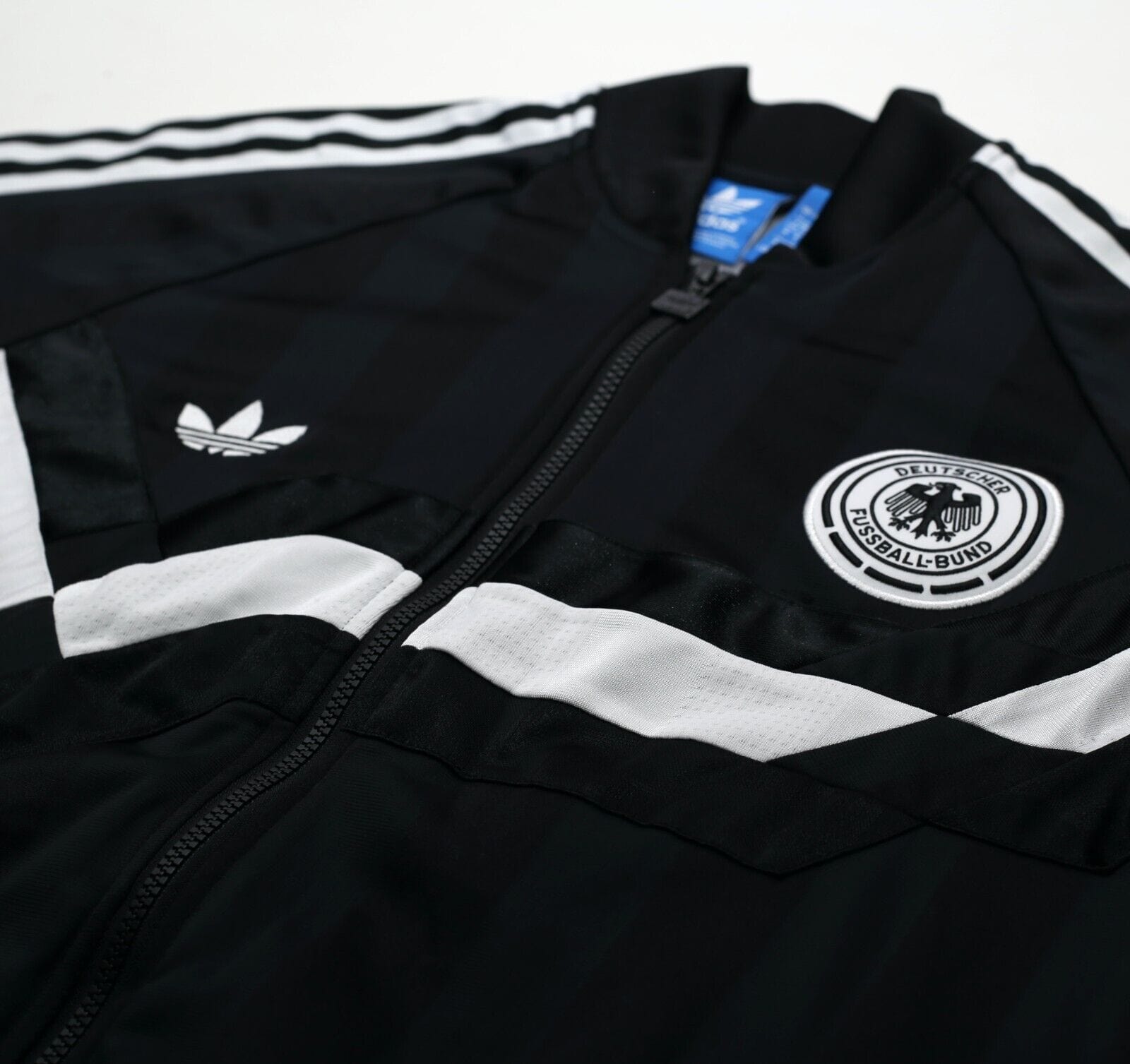 1988/91 WEST GERMANY Italia 90 Retro adidas Originals Football Track Top (M/L)