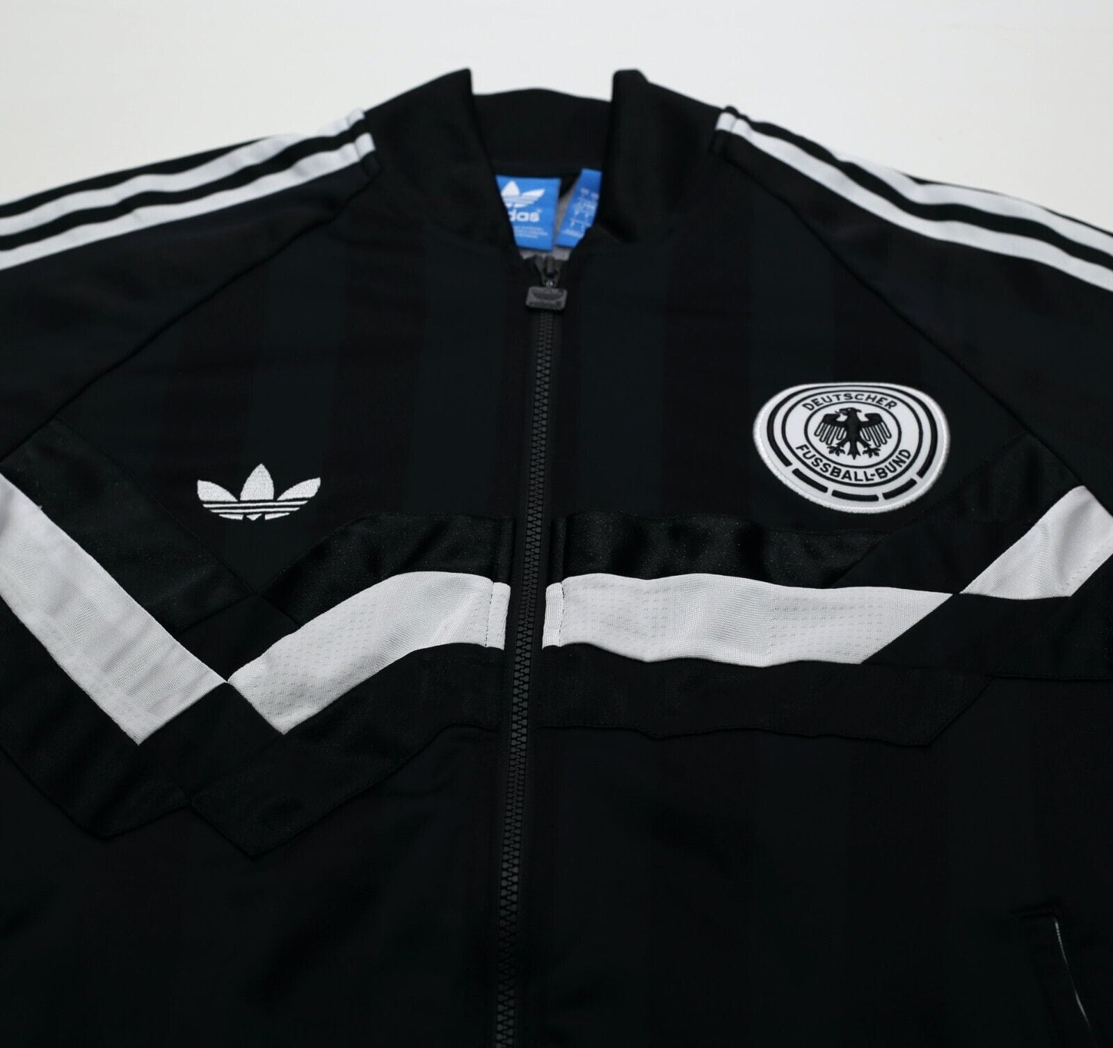 1988/91 WEST GERMANY Italia 90 Retro adidas Originals Football Track Top (M/L)