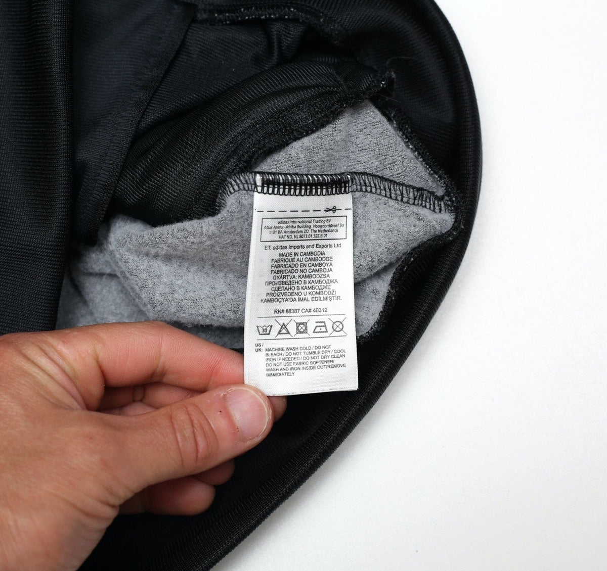 1988/91 WEST GERMANY Italia 90 Retro adidas Originals Football Track Top (S)