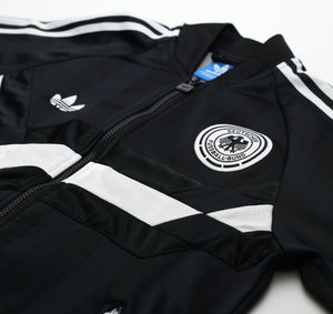 1988/91 WEST GERMANY Italia 90 Retro adidas Originals Football Track Top (S)