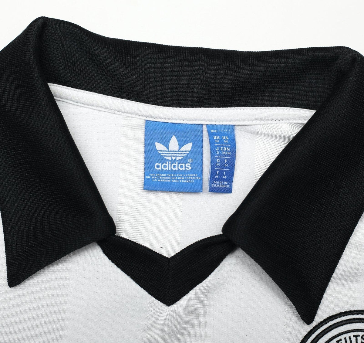 1988/91 WEST GERMANY Retro adidas Originals Football Shirt (S/M) Italia 90