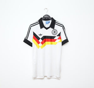 verbinding verbroken Bewonderenswaardig Bier 1988/91 WEST GERMANY World Cup 1990 adidas Originals Football Shirt (S - Football  Shirt Collective