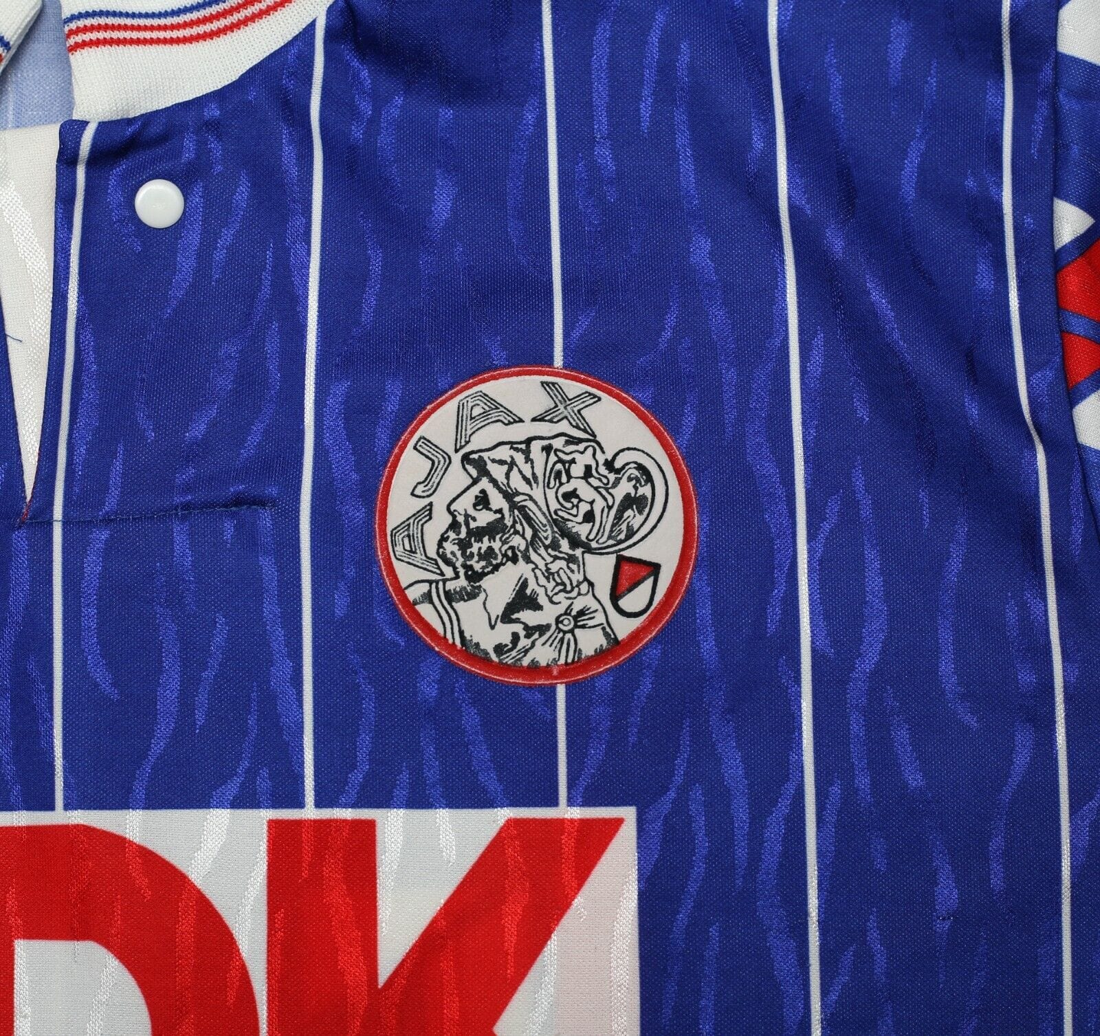 1989/90 AJAX Vintage Umbro Away Football Shirt Jersey (M 