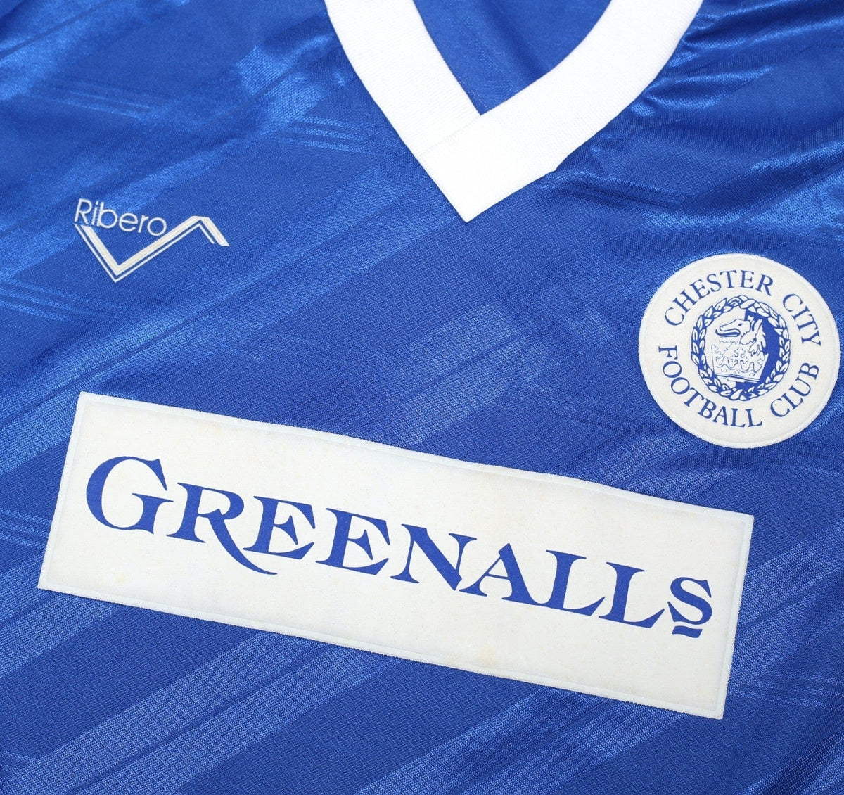1989/90 CHESTER CITY Vintage Ribero Football Home Shirt (38/40) M