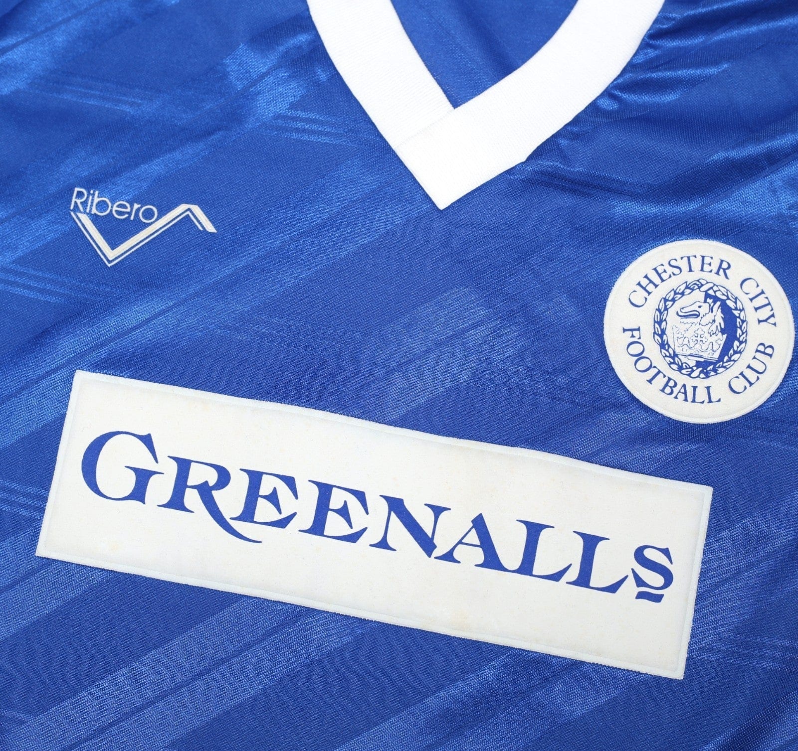 1989/90 CHESTER CITY Vintage Ribero Football Home Shirt (38/40) M
