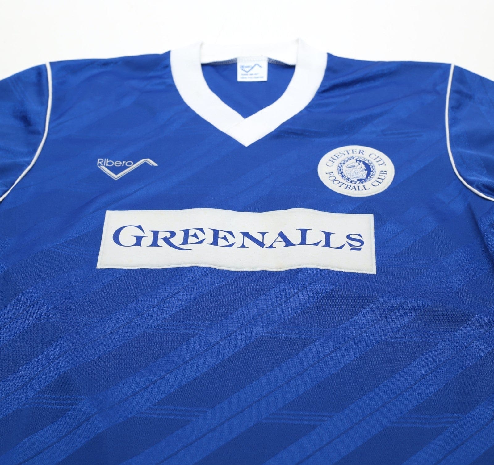 1989/90 CHESTER CITY Vintage Ribero Football Home Shirt (38/40) M