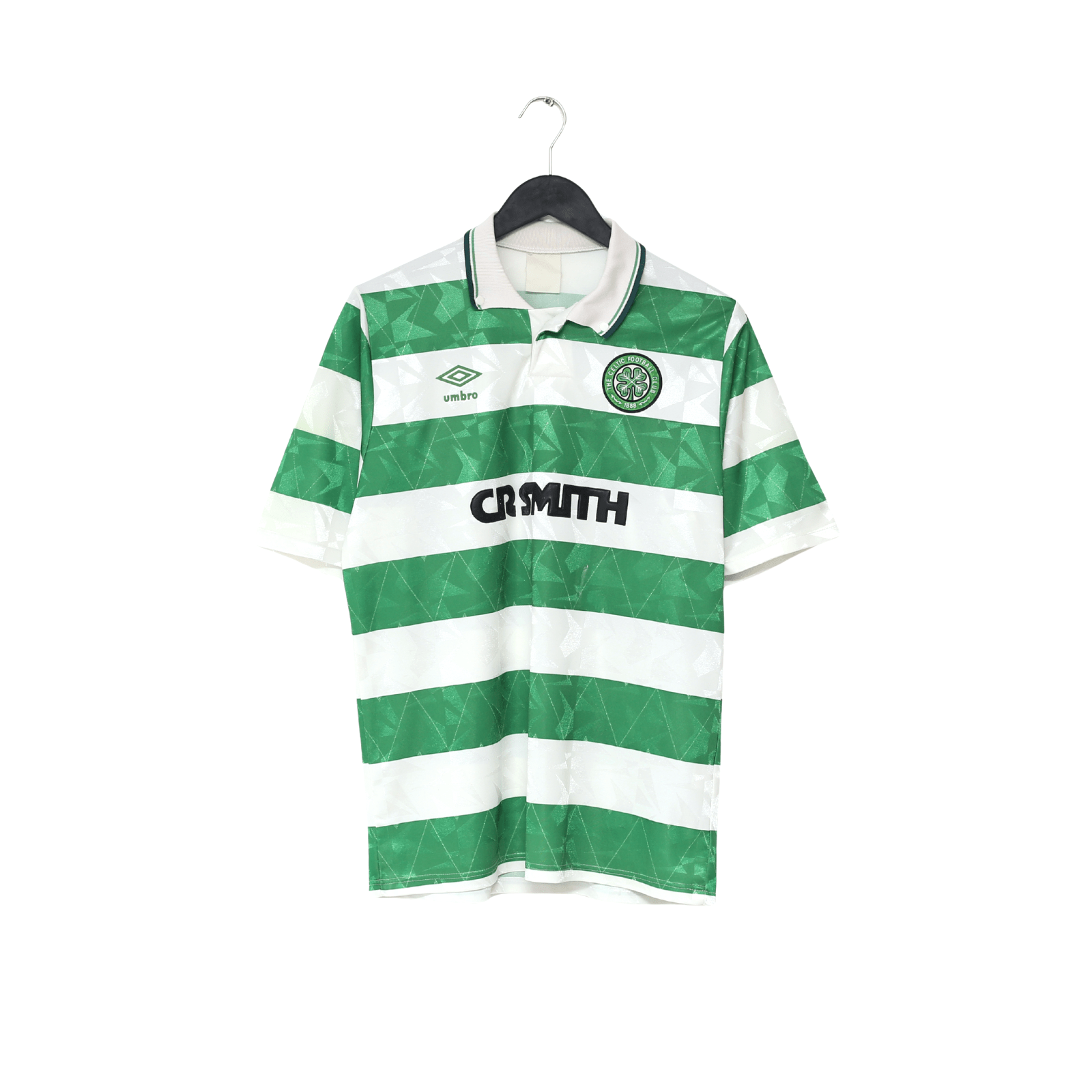 1989/91 CELTIC Vintage Umbro Home Football Shirt (M)