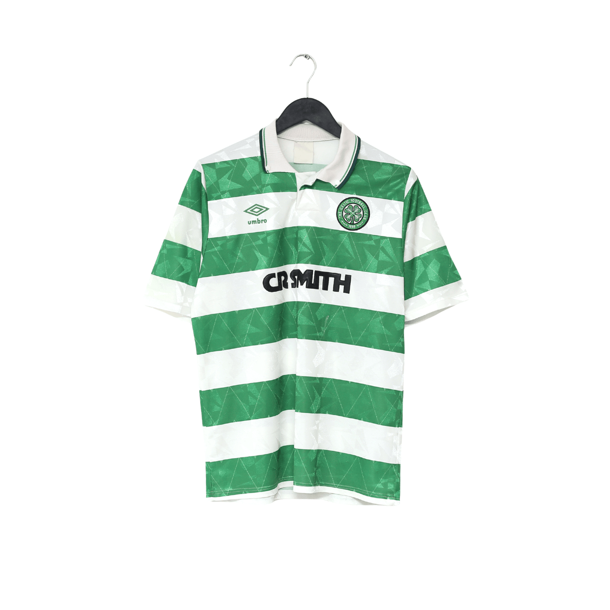 1989/91 CELTIC Vintage Umbro Home Football Shirt (M)
