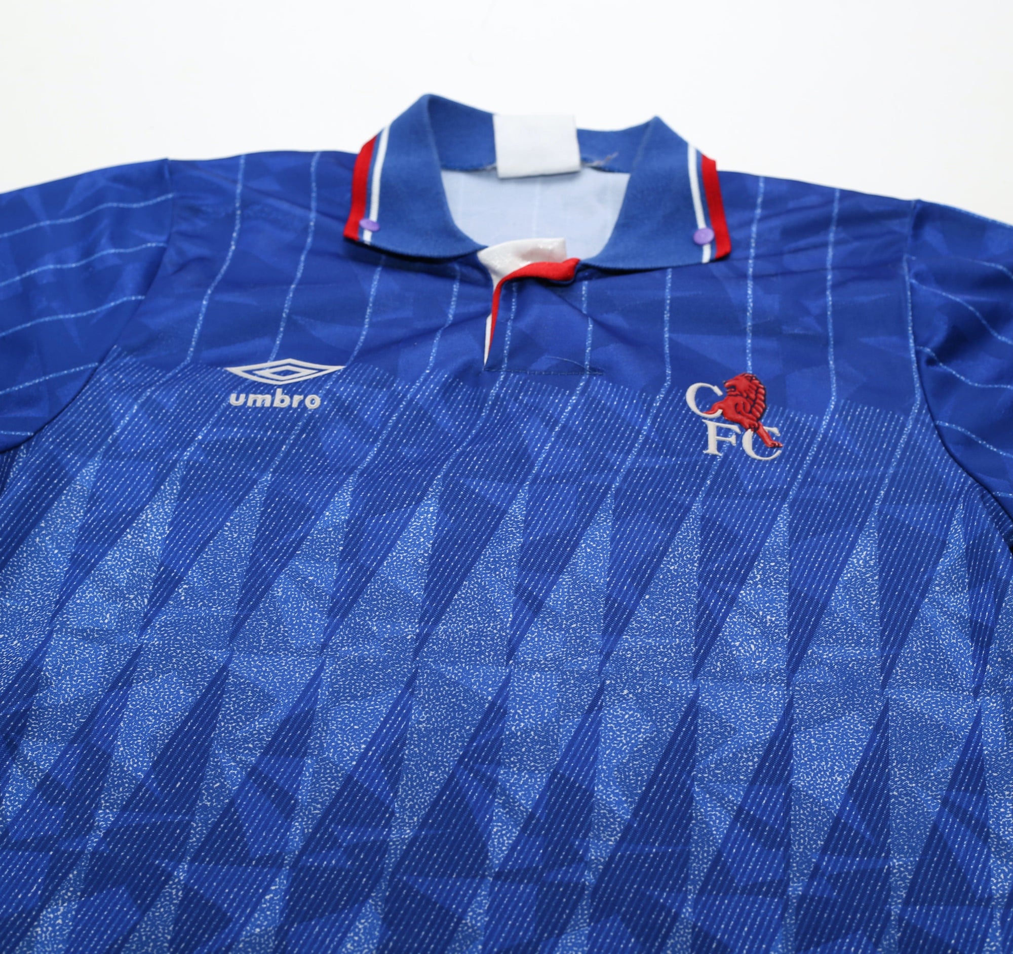 1989/91 CHELSEA Vintage Umbro Home Football Shirt (LB)