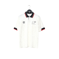 1989/91 DERBY COUNTY Vintage Umbro Home Football Shirt (M)