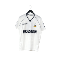 1989/91 Gascoigne #8 Tottenham Hotspur Vintage Hummel Home Football Shirt (M)