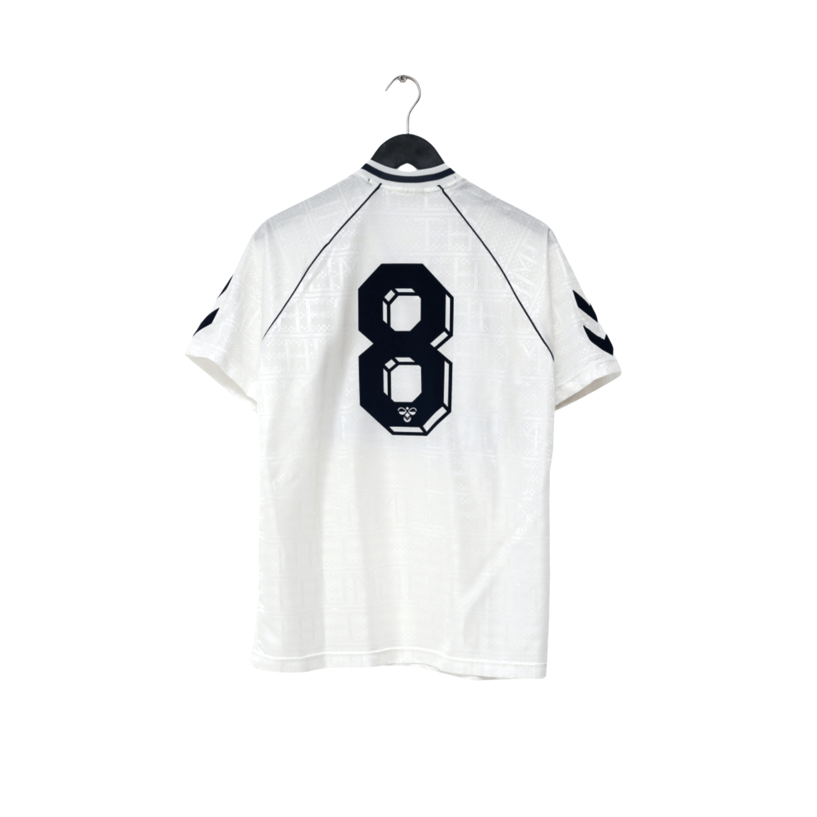 1989/91 Gascoigne #8 Tottenham Hotspur Vintage Hummel Home Football Shirt (M)