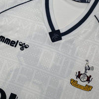 1989/91 Gascoigne #8 Tottenham Hotspur Vintage Hummel Home Football Shirt (M)