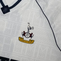 1989/91 Gascoigne #8 Tottenham Hotspur Vintage Hummel Home Football Shirt (M)