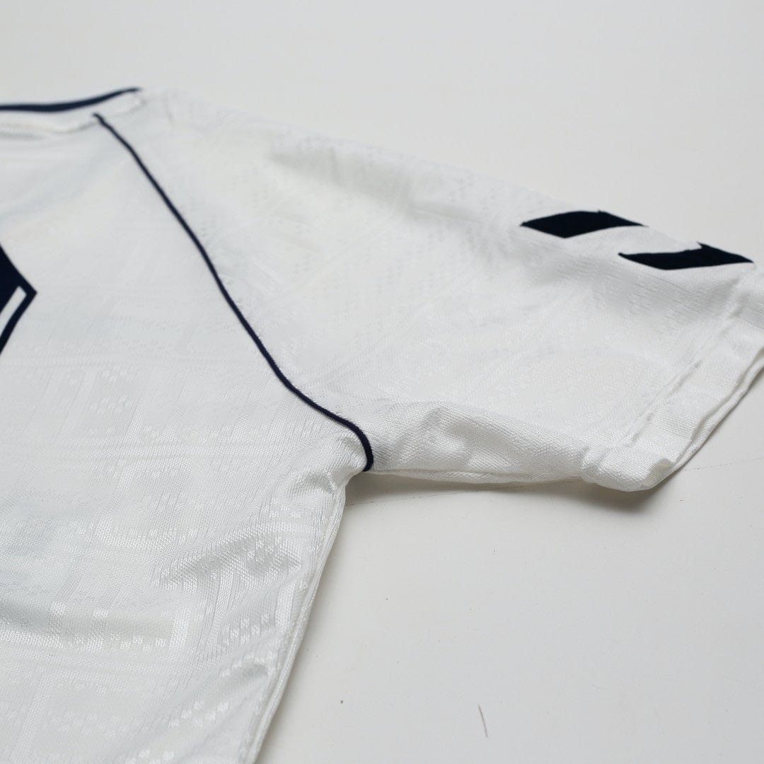 1989/91 Gascoigne #8 Tottenham Hotspur Vintage Hummel Home Football Shirt (M)