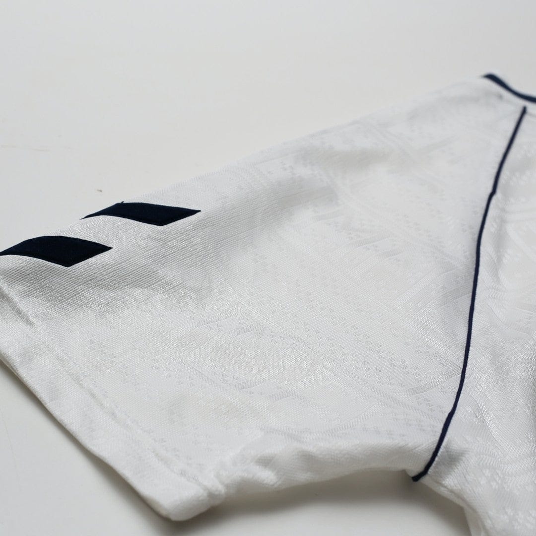 1989/91 Gascoigne #8 Tottenham Hotspur Vintage Hummel Home Football Shirt (M)