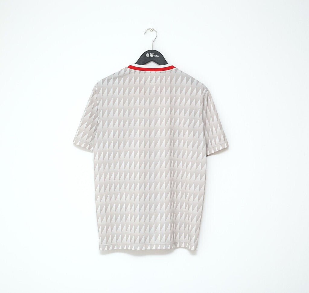 1989/91 LIVERPOOL Retro adidas Originals Candy Away Football Shirt (M)