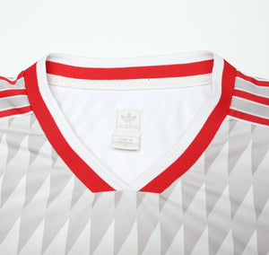 1989/91 LIVERPOOL Retro adidas Originals Candy Away Football Shirt (M)