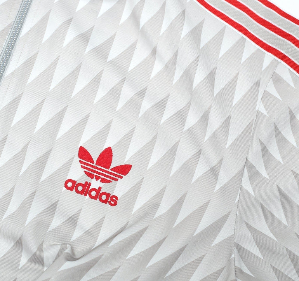 1989/91 LIVERPOOL Retro adidas Originals Candy Football Jacket Track Top (L)