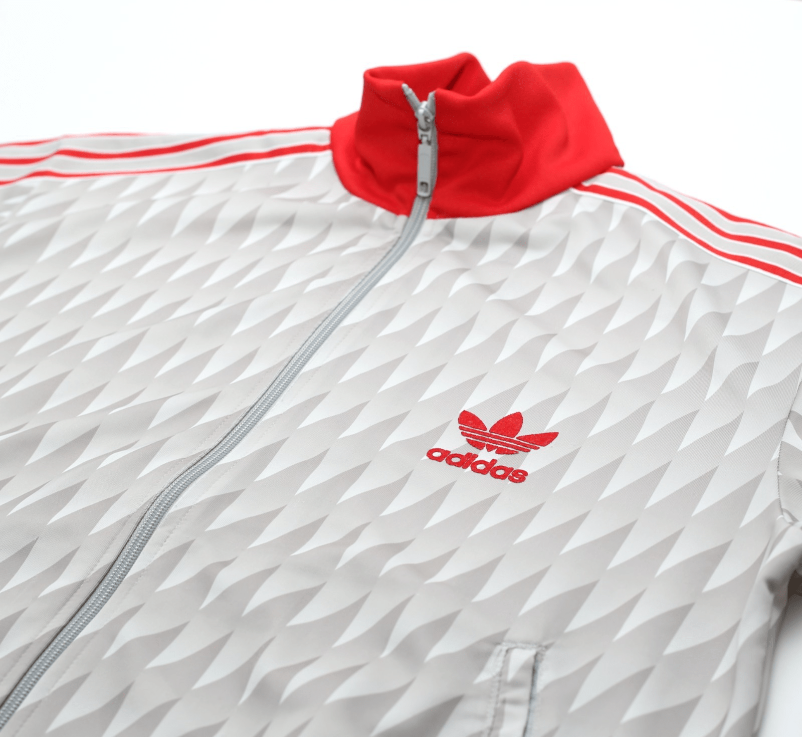 1989/91 LIVERPOOL Retro adidas Originals Candy Football Jacket Track Top (L)