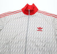 1989/91 LIVERPOOL Retro adidas Originals Candy Football Jacket Track Top (L)