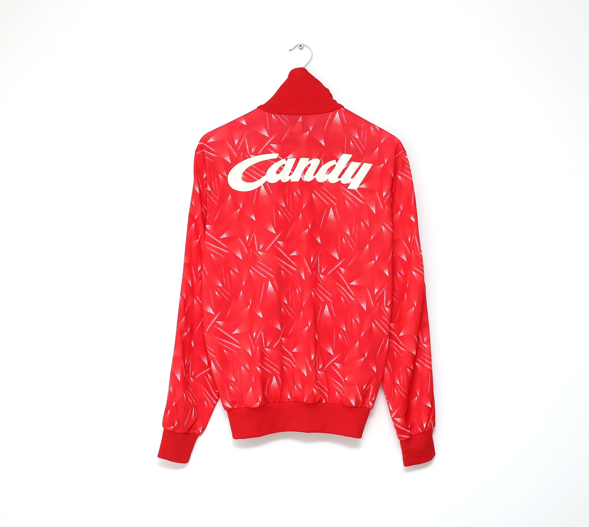 1989/91 LIVERPOOL Retro adidas Originals Candy Football Jacket Track Top (M)