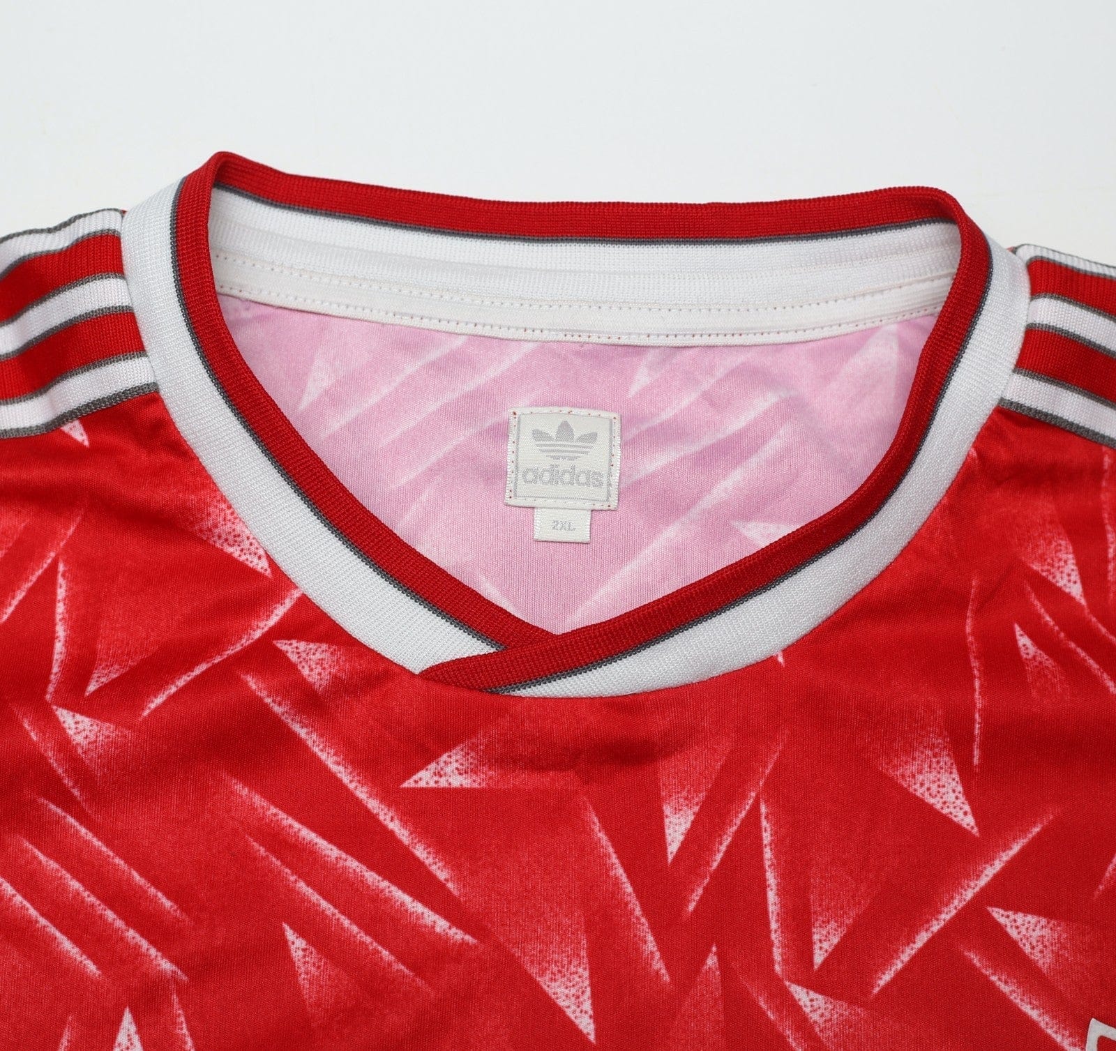1989/91 LIVERPOOL Retro adidas Originals Candy Home Football Shirt (XXL)