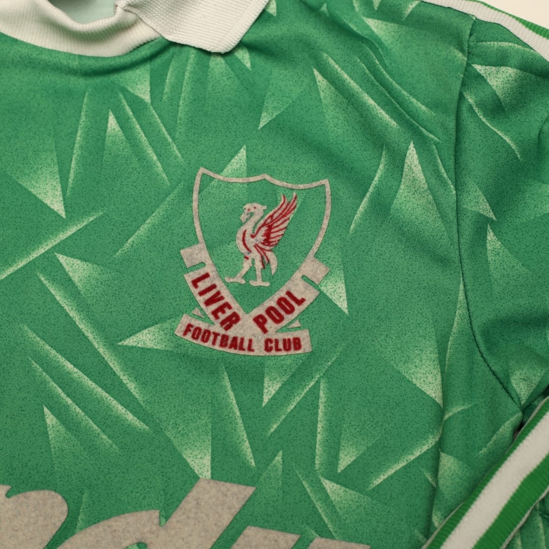 1989/91 Liverpool Vintage adidas Candy GK Football Shirt (S)