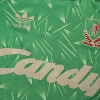 1989/91 Liverpool Vintage adidas Candy GK Football Shirt (S)