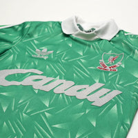 1989/91 Liverpool Vintage adidas Candy GK Football Shirt (S)