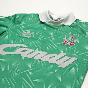 1989/91 Liverpool Vintage adidas Candy GK Football Shirt (S)
