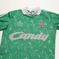 1989/91 Liverpool Vintage adidas Candy GK Football Shirt (S)