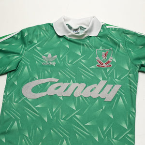 1989/91 Liverpool Vintage adidas Candy GK Football Shirt (S)