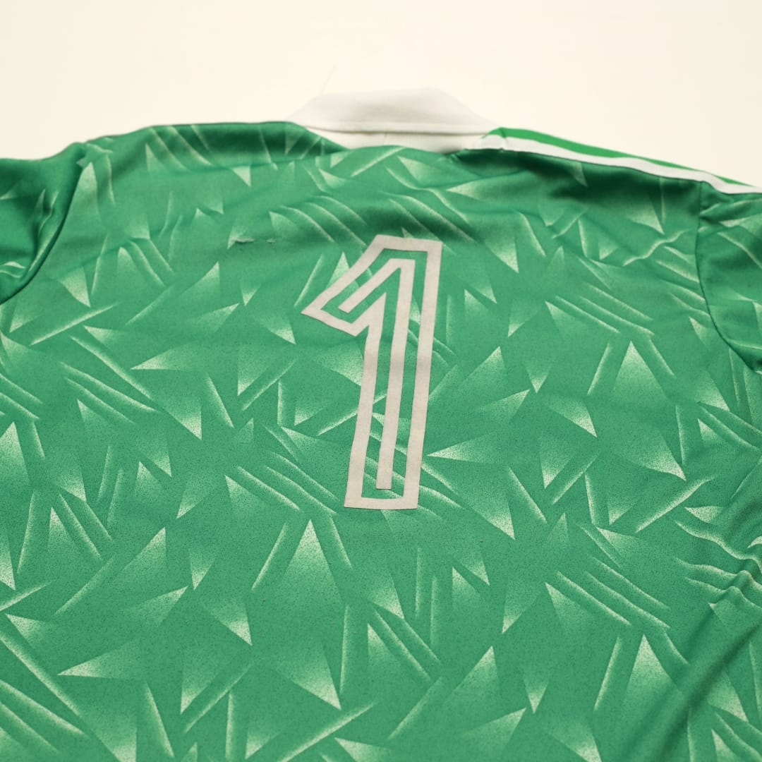 1989/91 Liverpool Vintage adidas Candy GK Football Shirt (S)