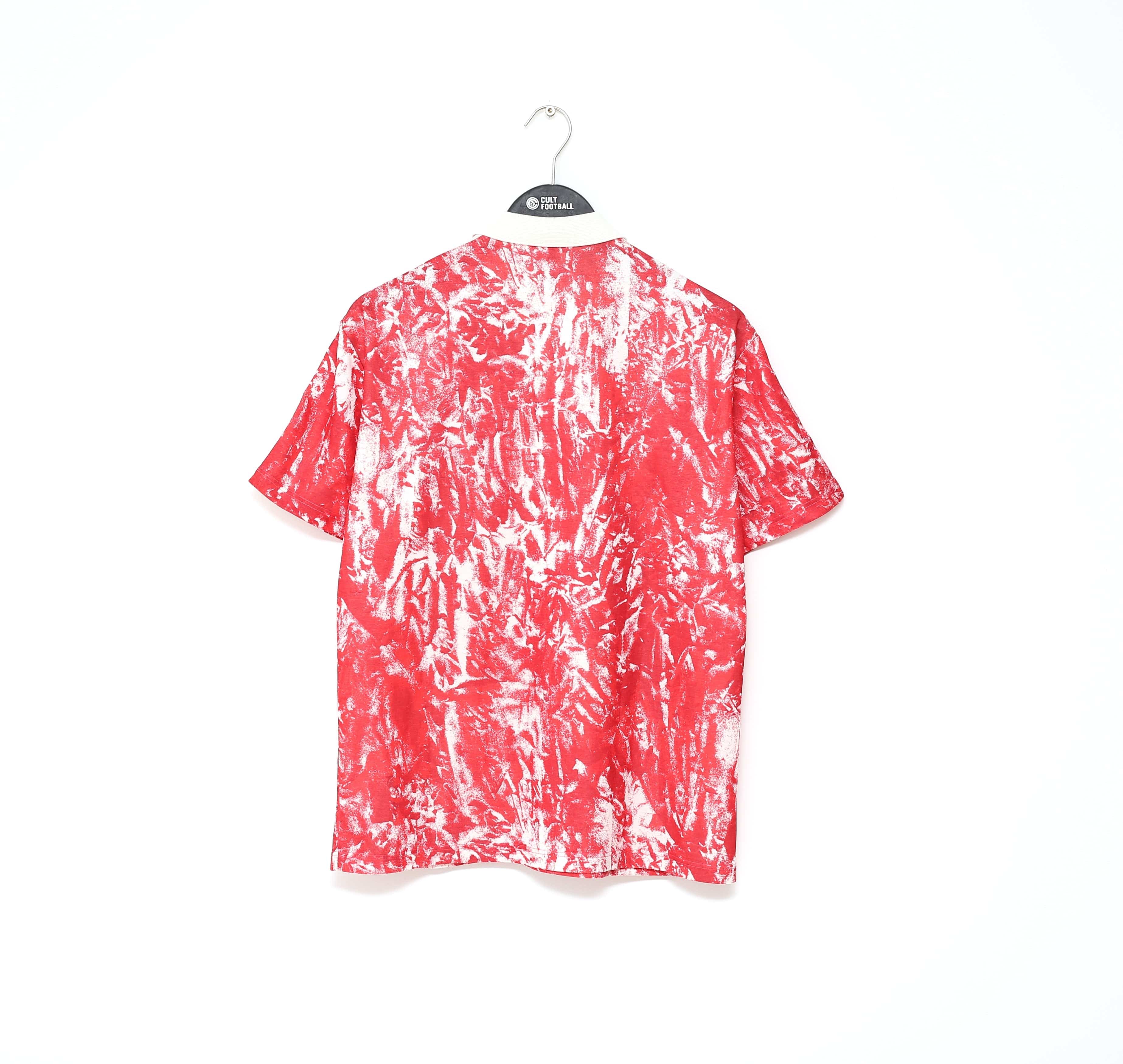 1989-91 SOVIET UNION Vintage adidas Home Football Shirt (M)