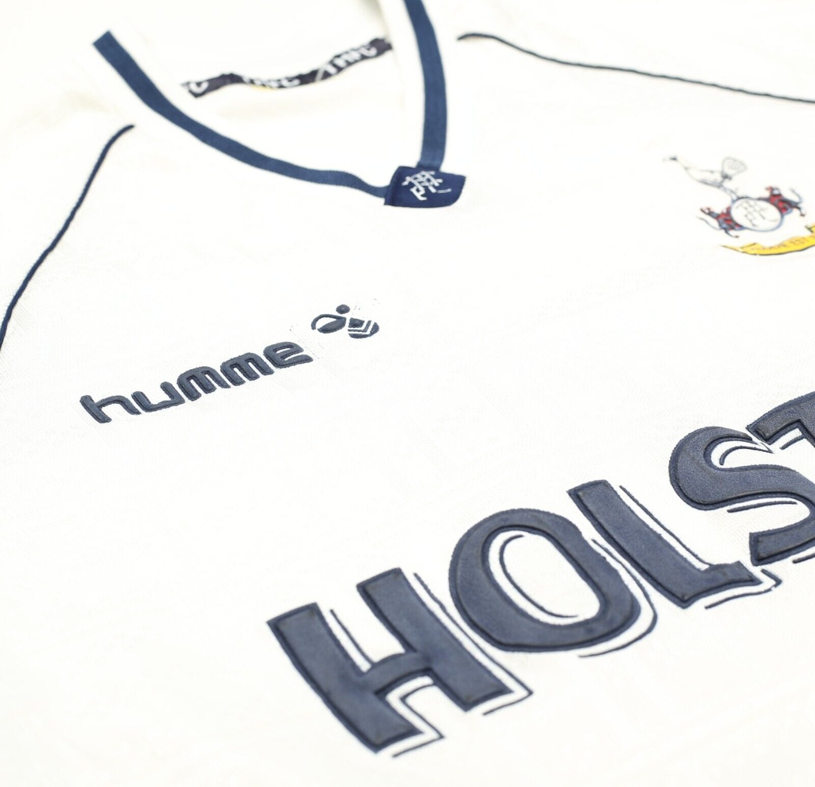 1989/91 TOTTENHAM HOTSPUR Vintage Hummel Home Football Shirt Jersey (M)