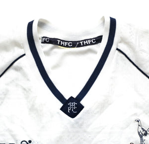 1989/91 TOTTENHAM HOTSPUR Vintage Hummel Home Football Shirt Jersey (M)