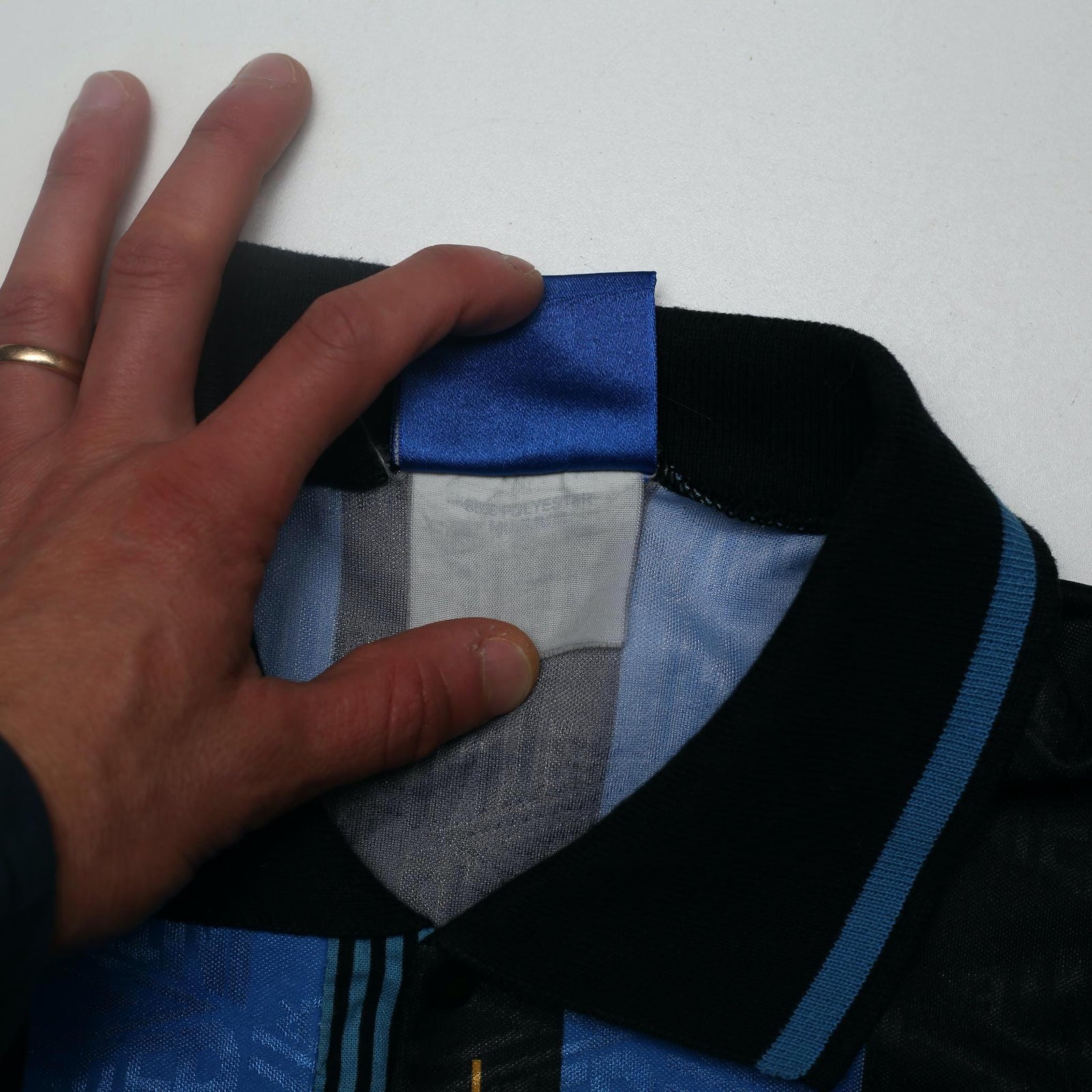 1990/91 #9 Inter Milan Vintage Umbro Home Football Shirt (S)