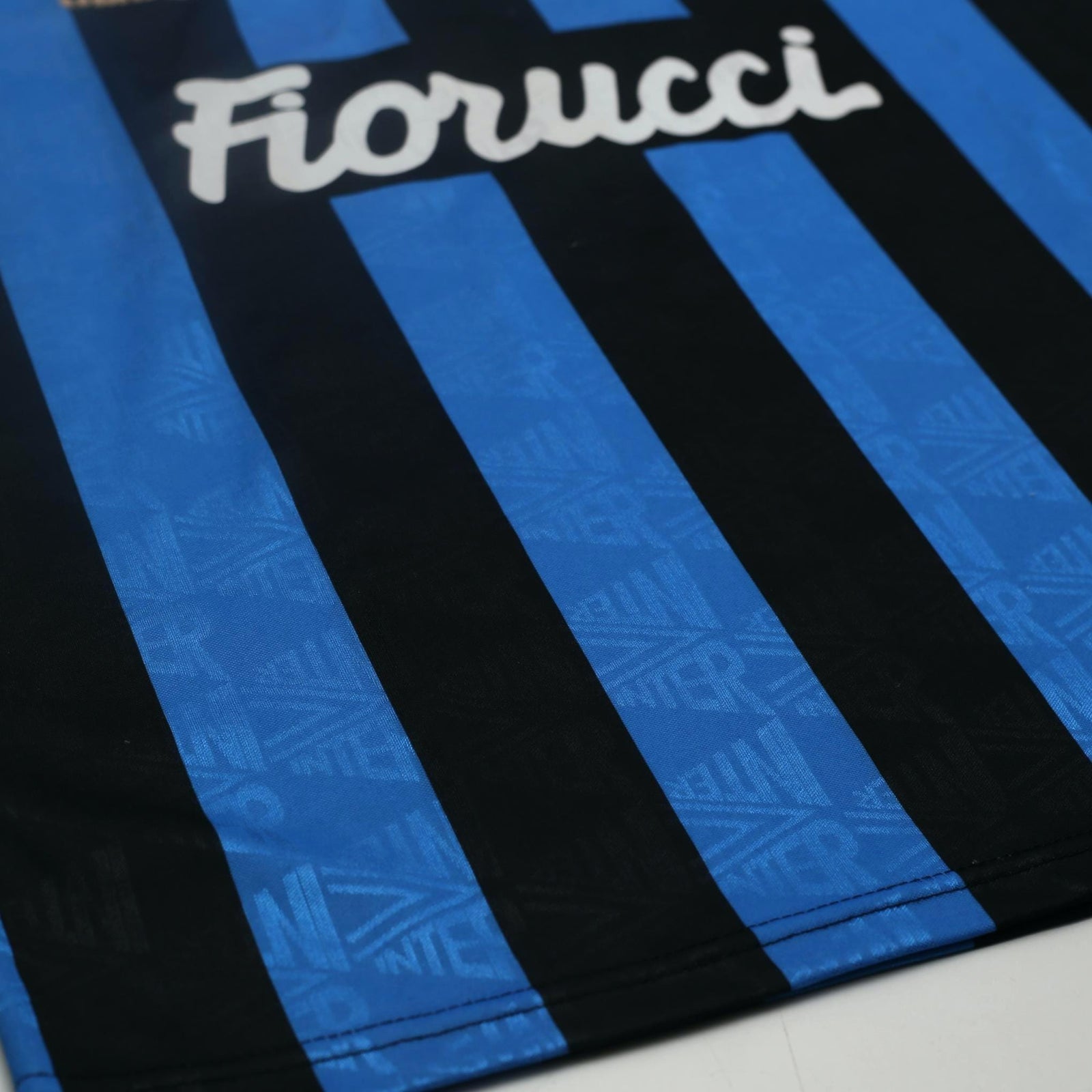 1990/91 #9 Inter Milan Vintage Umbro Home Football Shirt (S)
