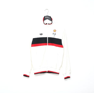 1990/91 AC MILAN Retro adidas Originals Football Track Top Jacket (S)