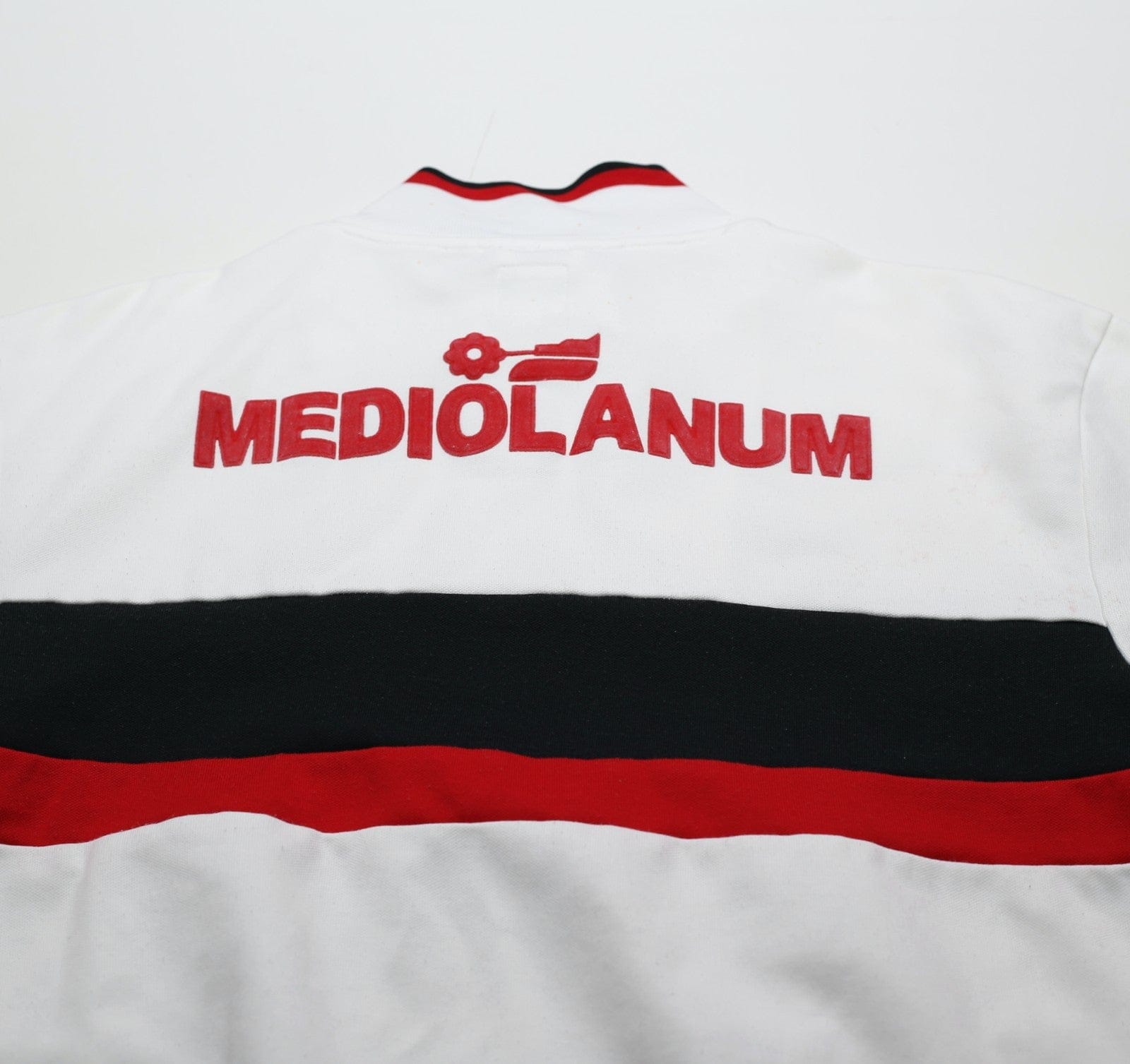 1990/91 AC MILAN Retro adidas Originals Football Track Top (S)