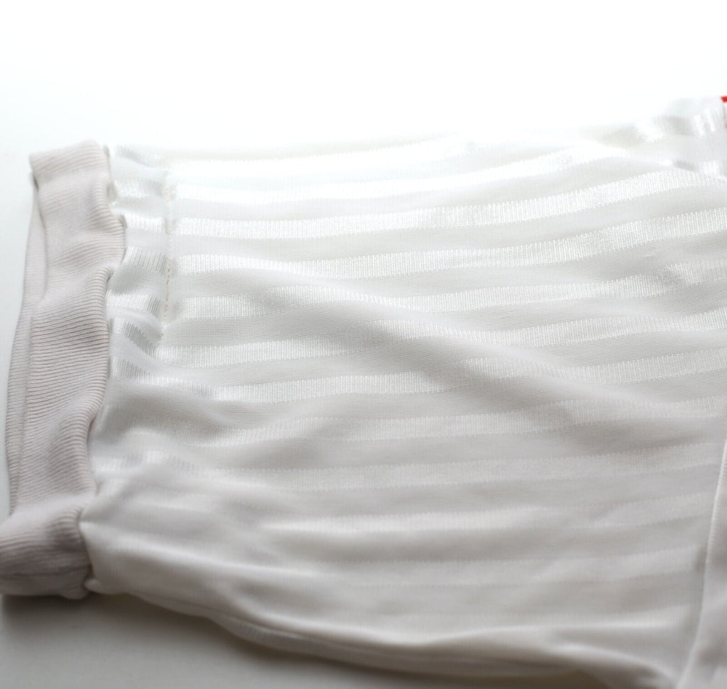 1990/91 AS MONACO Vintage adidas Home Football Shirt Jersey (M/L)