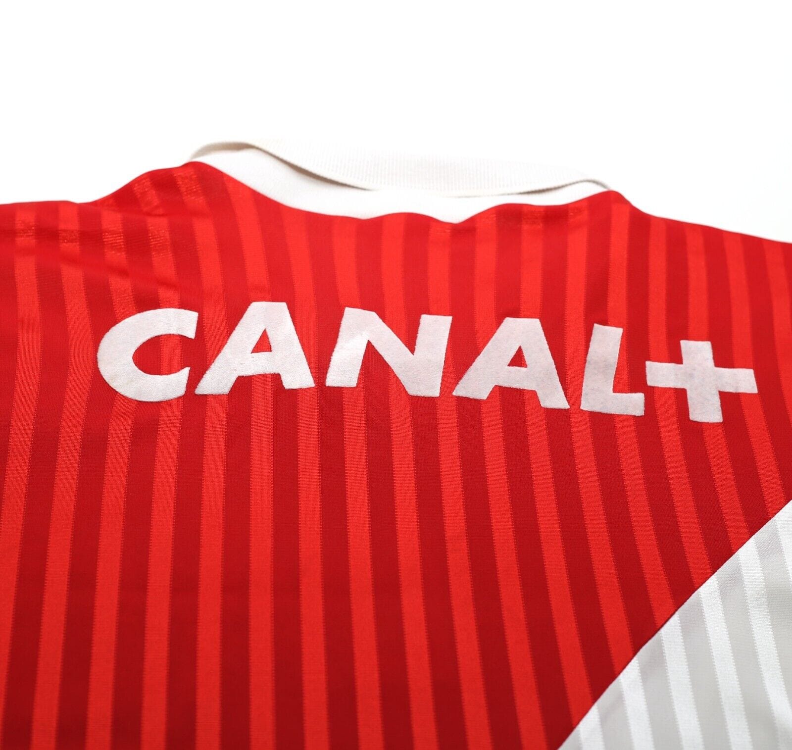 1990/91 AS MONACO Vintage adidas Home Football Shirt Jersey (M/L)