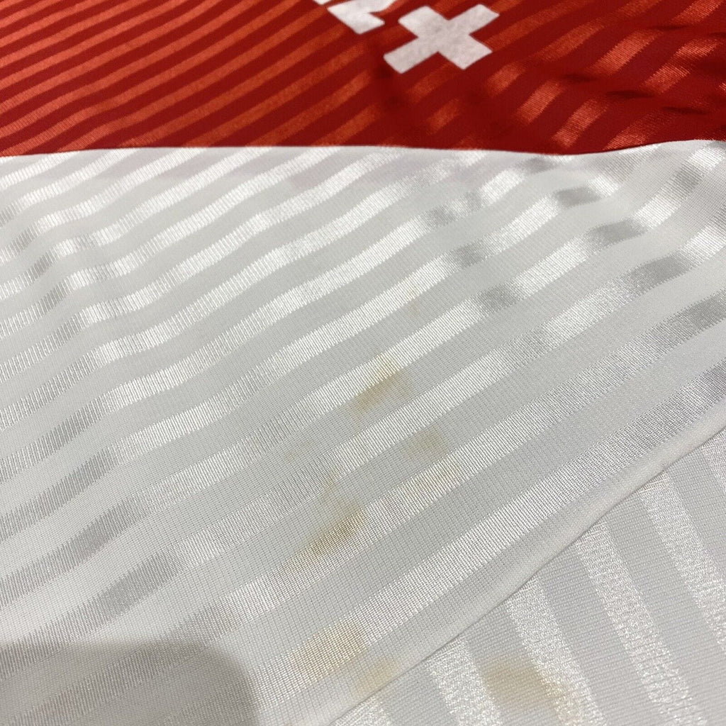 1990/91 AS MONACO Vintage adidas Home Football Shirt Jersey (M/L)