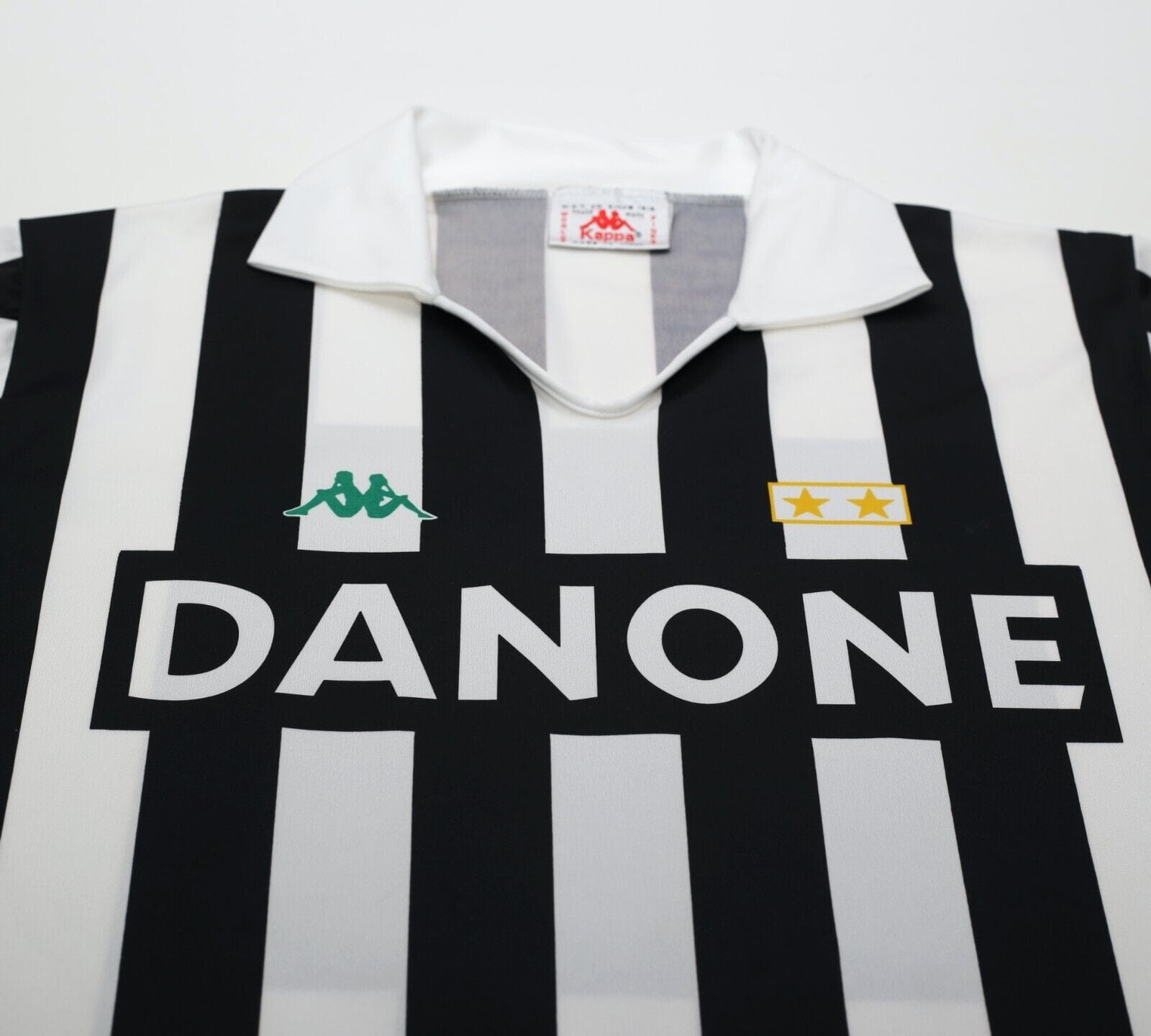 1990/91 BAGGIO #10 Juventus Vintage Kappa Home Football Shirt 